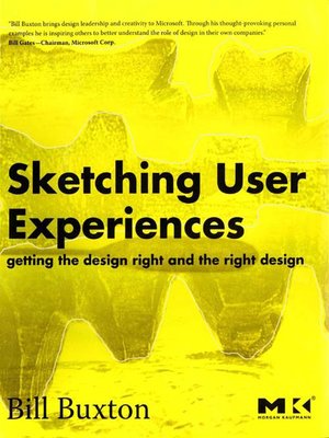 cover image of Sketching User Experiences